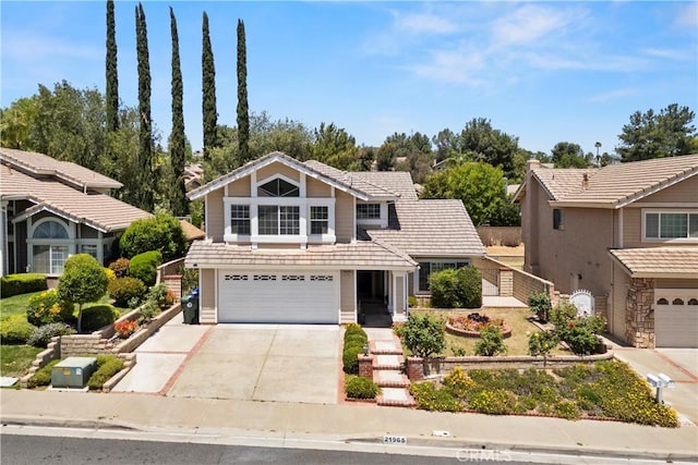 21965 Jeffers Ln, Saugus, CA 91350 - traditional-style home featuring driveway and a garage