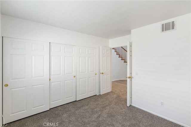 21965 Jeffers Ln, Saugus, CA 91350 - unfurnished bedroom with carpet, baseboards, and a closet