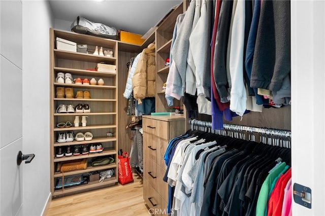 2305 Henrietta Ave, La Crescenta, CA 91214 - spacious closet with light wood finished floors