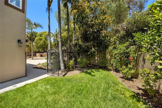 21 Mykonos, Laguna Niguel, CA 92677 - view of yard featuring a gate