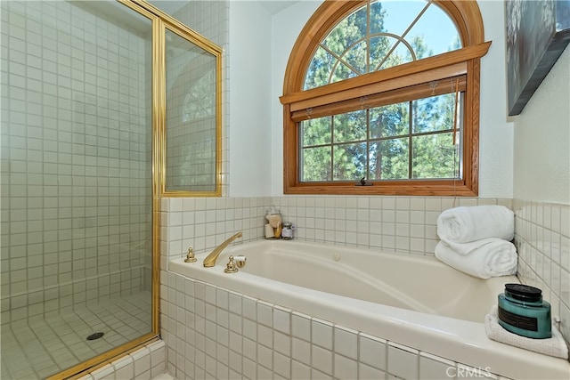 531 Killington Way, Big Bear Lake, CA 92315 - bathroom with a bath and a stall shower