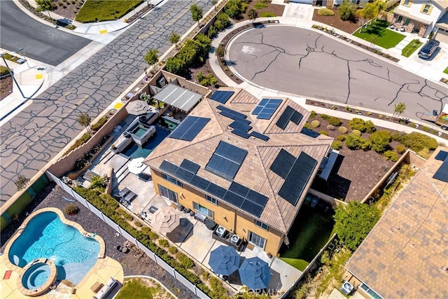 45668 Nora Cir, Temecula, CA 92592 - aerial view of a pool area