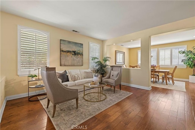 26520 Thackery Ln, Stevenson Ranch, CA 91381 - living room featuring hardwood / wood-style floors