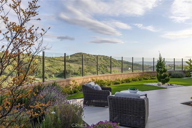 200 Canterbury, Irvine, CA 92618 - view of patio featuring a mountain view