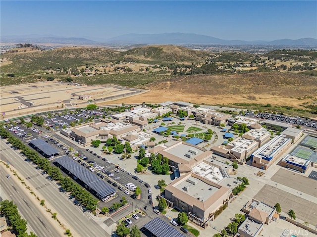 36702 Doreen Dr, Murrieta, CA 92563 - aerial view of property's location featuring a mountainous background