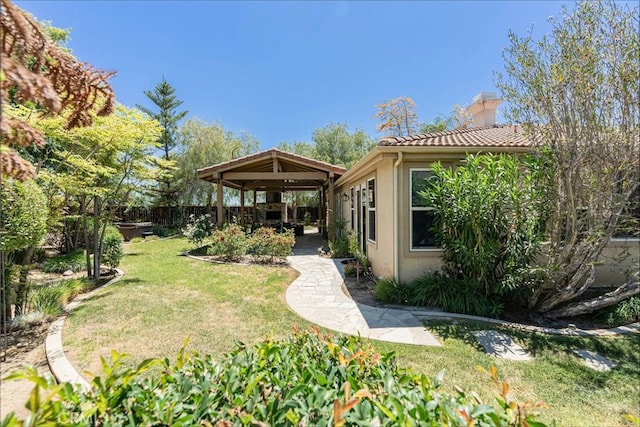 36702 Doreen Dr, Murrieta, CA 92563 - view of yard with a gazebo
