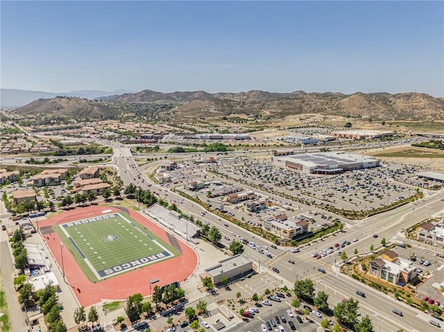 36702 Doreen Dr, Murrieta, CA 92563 - bird's eye view of a mountain backdrop