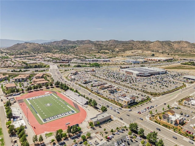 36702 Doreen Dr, Murrieta, CA 92563 - drone / aerial view of a mountainous background