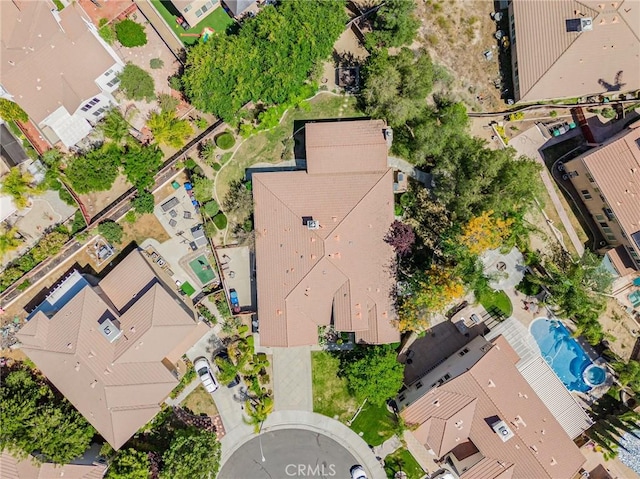 36702 Doreen Dr, Murrieta, CA 92563 - aerial perspective of suburban area with a pool