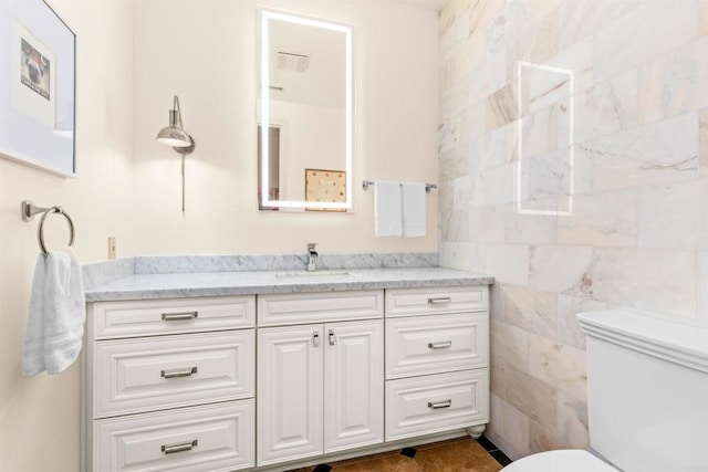 9698 Welk View Dr, Escondido, CA 92026 - bathroom with vanity and toilet