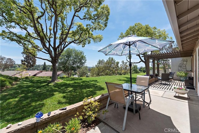 27972 Via Chocano, Mission Viejo, CA 92692 - view of patio / terrace featuring outdoor dining area