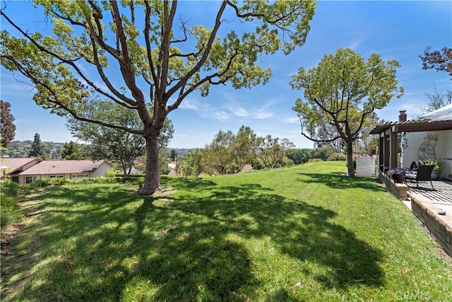 27972 Via Chocano, Mission Viejo, CA 92692 - view of grassy yard with a patio