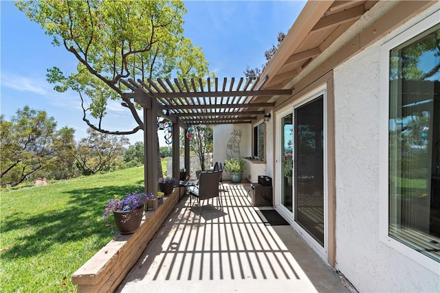27972 Via Chocano, Mission Viejo, CA 92692 - view of patio / terrace featuring a pergola