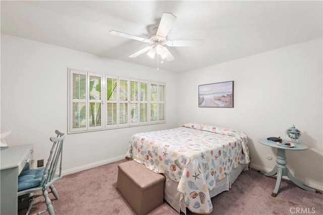 27972 Via Chocano, Mission Viejo, CA 92692 - carpeted bedroom with baseboards and ceiling fan