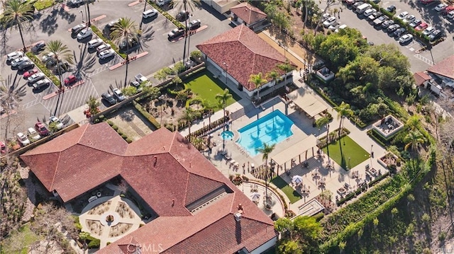27972 Via Chocano, Mission Viejo, CA 92692 - drone / aerial view of a pool