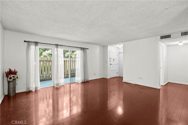 2300 S Hacienda Blvd Unit F8, Hacienda Heights, CA 91745 - empty room with a textured ceiling, wood finished floors, and baseboards