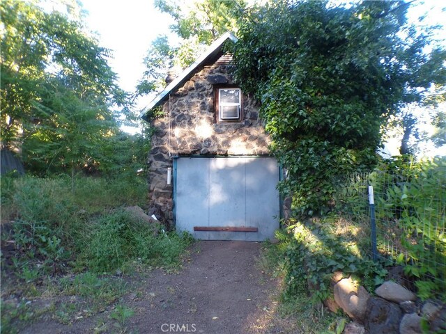 3688 Koloko St, Clearlake, CA 95422 - view of garage