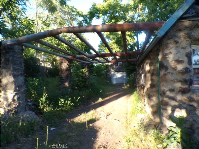 3688 Koloko St, Clearlake, CA 95422 - view of yard