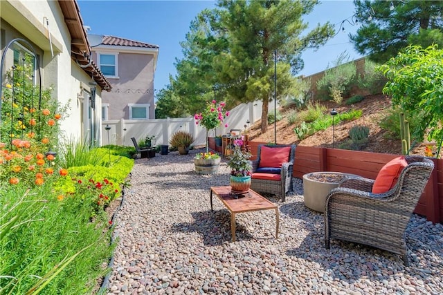 10460 Meadow Lark Ave, Moreno Valley, CA 92557 - fenced backyard featuring a patio