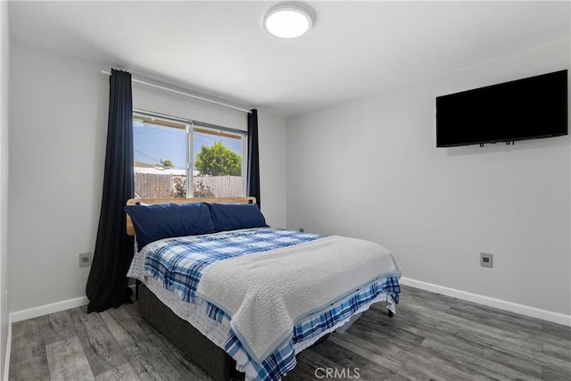 28799 Murrieta Rd, Menifee, CA 92586 - bedroom featuring wood finished floors and baseboards