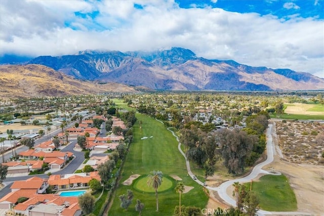 26 Pueblo Vista Dr, Palm Springs, CA 92264 - mountain view featuring nearby suburban area and a local golf course