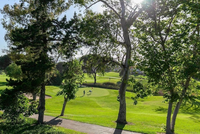17636 Plaza Arica, San Diego, CA 92128 - surrounding community with a yard and view of golf course