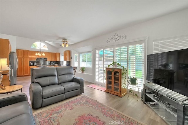 10707 Champagne Rd, Alta Loma, CA 91737 - living area with light wood-style flooring, plenty of natural light, and ceiling fan
