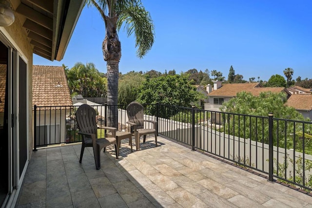 1990 Willowbrook Dr, Oceanside, CA 92056 - view of patio with a balcony