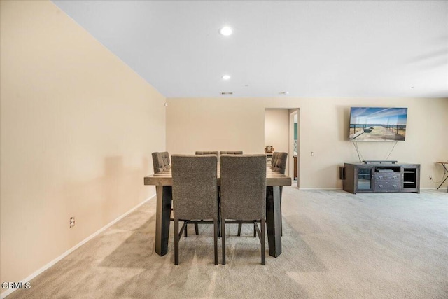 30106 Stargazer Way, Menifee, CA 92584 - carpeted dining area with baseboards and recessed lighting