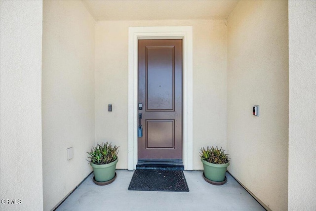 30106 Stargazer Way, Menifee, CA 92584 - view of exterior entry featuring stucco siding