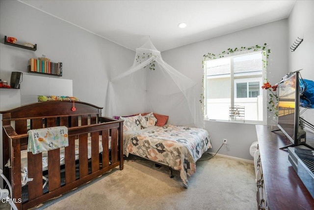 30106 Stargazer Way, Menifee, CA 92584 - bedroom featuring carpet flooring, access to exterior, and baseboards
