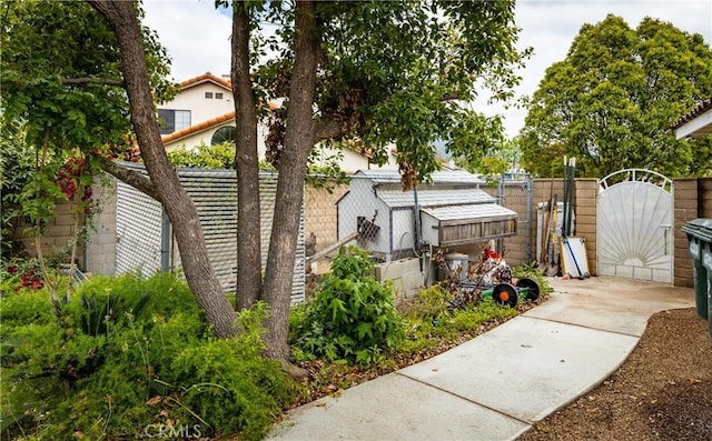 9979 Timbermist Ct, Rancho Cucamonga, CA 91737 - view of yard featuring a gate