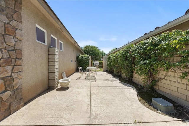 2403 Crocus Dr, Bakersfield, CA 93311 - fenced backyard featuring a patio area