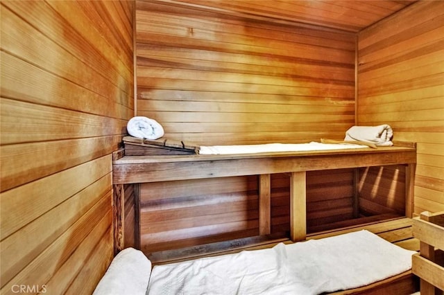 1532 Kensing Ln, North Tustin, CA 92705 - relaxing sauna / steam room with wooden walls and wooden ceiling