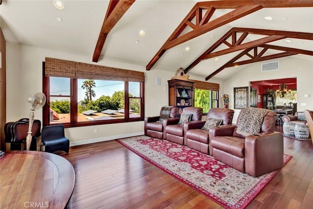 1532 Kensing Ln, North Tustin, CA 92705 - living room with recessed lighting and wood finished floors
