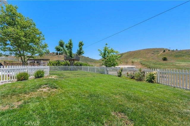 36475 Avenida La Cresta, Murrieta, CA 92562 - view of yard featuring a mountain view