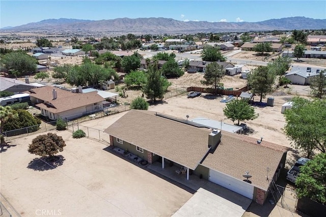 18353 Hackberry St, Hesperia, CA 92345 - aerial perspective of suburban area with mountains