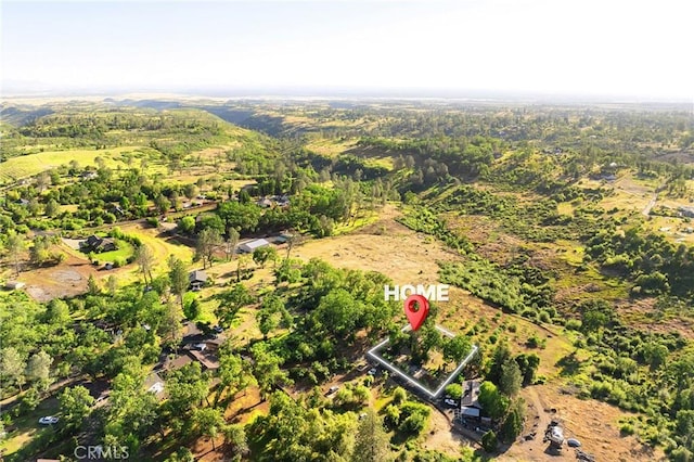 814 Natures Way, Paradise, CA 95969 - aerial view of property and surrounding area with a forest