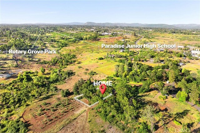 814 Natures Way, Paradise, CA 95969 - aerial view of a mountainous background