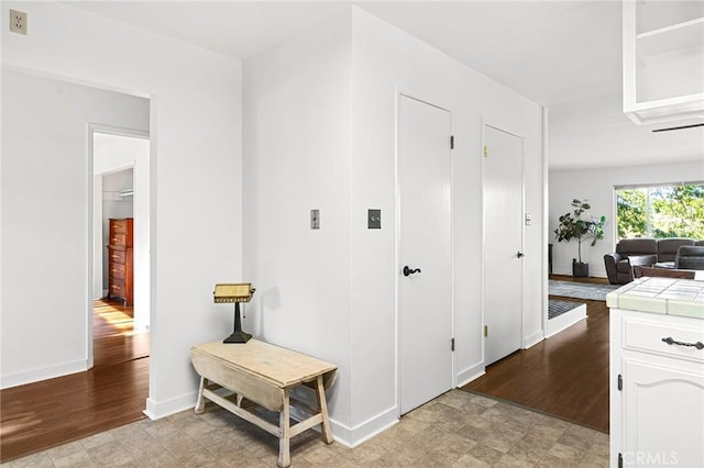 814 Natures Way, Paradise, CA 95969 - corridor featuring baseboards and light wood-style flooring