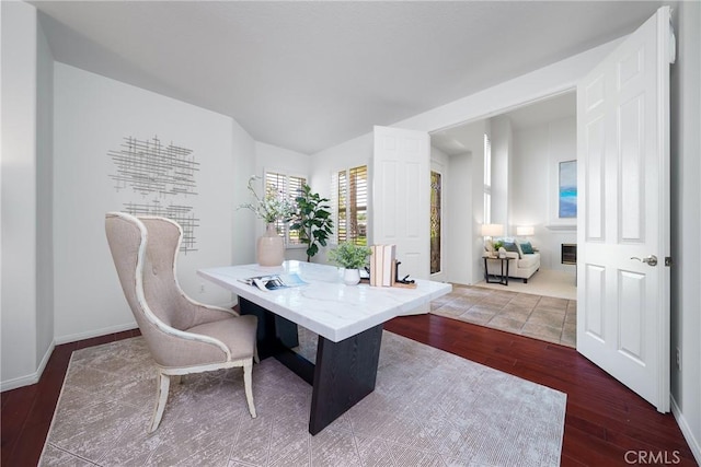 12800 N Overlook Dr, Rancho Cucamonga, CA 91739 - office space with wood-type flooring and baseboards