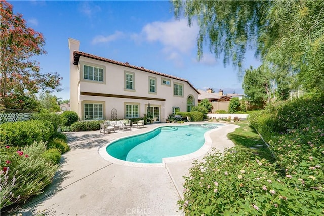12800 N Overlook Dr, Rancho Cucamonga, CA 91739 - view of pool featuring a patio