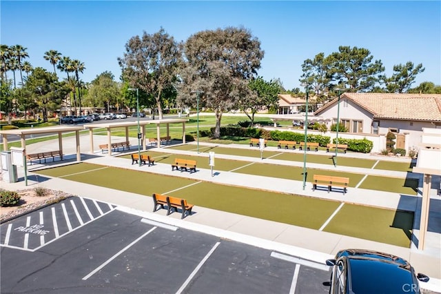 689 Twin Hills Dr, Banning, CA 92220 - view of home's community featuring a game area and uncovered parking