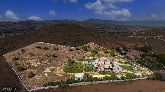 18936 Summerleaf Ln, Riverside, CA 92504 - aerial view of property's location with mountains and rural landscape