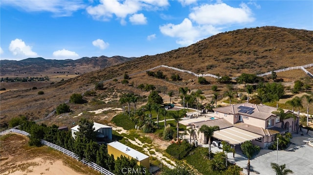 18936 Summerleaf Ln, Riverside, CA 92504 - aerial view of a mountain backdrop