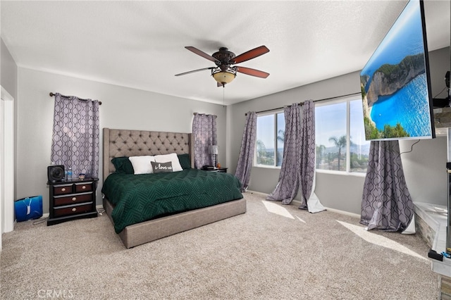 18936 Summerleaf Ln, Riverside, CA 92504 - bedroom featuring carpet, baseboards, and ceiling fan