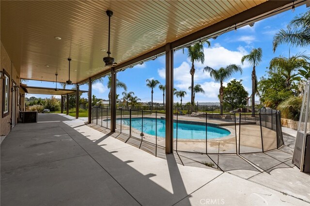 18936 Summerleaf Ln, Riverside, CA 92504 - view of swimming pool with a patio