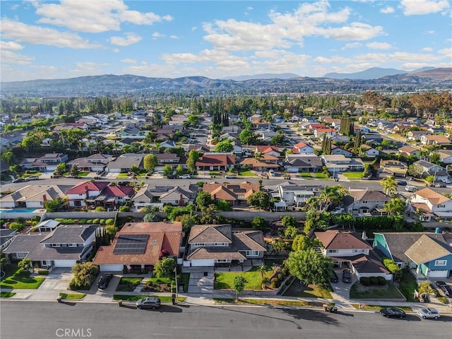 419 Clairmont Ave, Placentia, CA 92870 - aerial view of residential area with a mountainous background