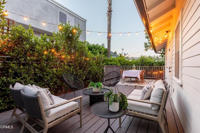 4865 Granada St, Los Angeles, CA 90042 - deck featuring outdoor dining space
