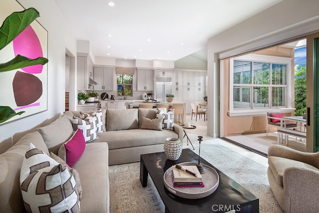 110 Rimstone, Irvine, CA 92618 - living area featuring recessed lighting
